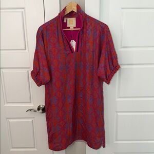 NWT Emily McCarthy Reptile Short Poppy Dress